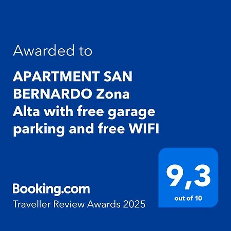 San Bernardo Zona Alta With Free Garage Parking And Free Wifi Apartment