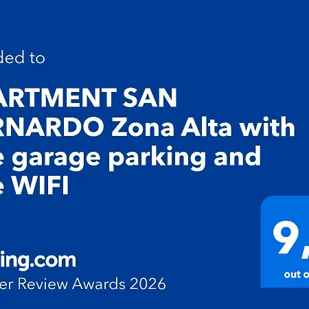 San Bernardo Zona Alta With Free Garage Parking And Free Wifi Daire *
